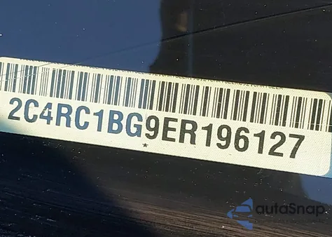 2014 Chrysler Town & Country Touring from USA, damaged, VIN 2C4RC1BG9ER196127